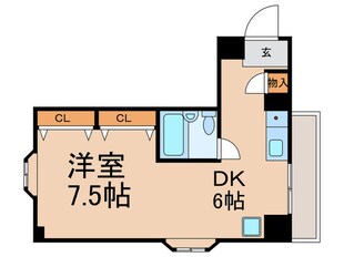 カサビアンカ松涛の物件間取画像